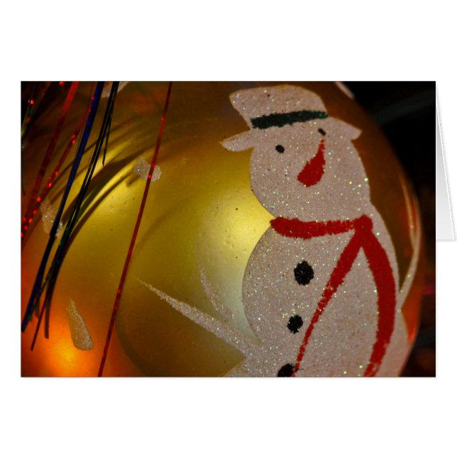 Ornement de neige givrée (Devant horizontal)