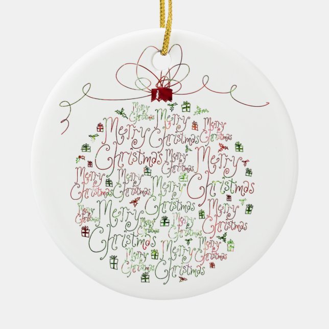 Ornement de Noël (Devant)