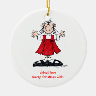 ORNEMENT DE NOËL 2011 D'AMOUR D'ABIGAÏL