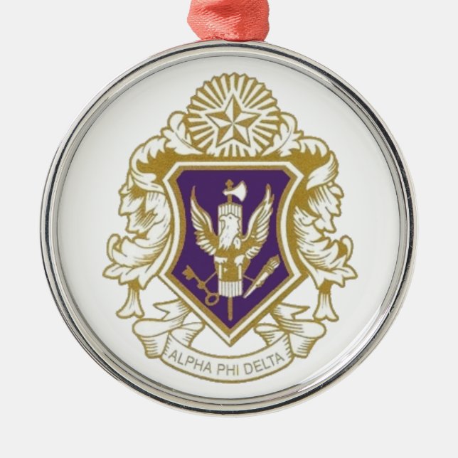 Ornement de Noël Alpha Phi Delta (Devant)