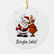 Ornement de Noël amusant Bingle Jells