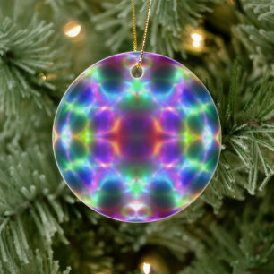 Ornement de Noël Art Chatoyant