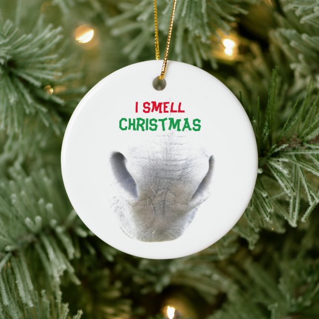 Ornement de Noël avec nez d'âne (Arbre)