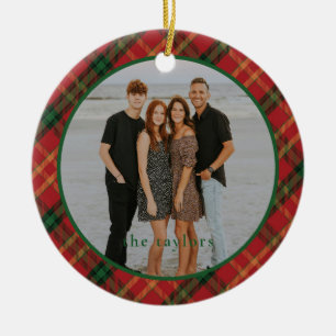 Ornement de Noël avec photo