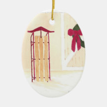 Ornement de Noël céramique