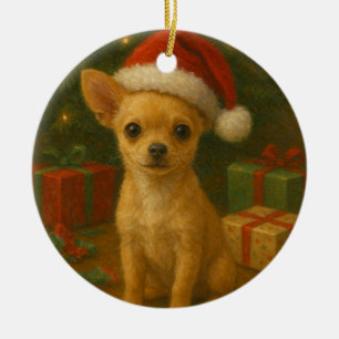 Ornement de Noël Chien Chihuahua