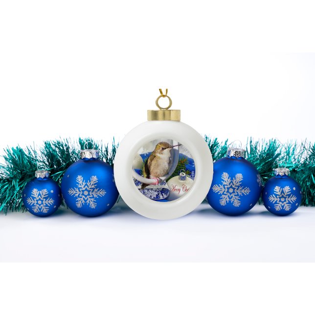 Ornement de Noël Colibri (Créateur téléchargé)