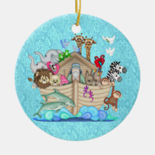 ORNEMENT DE NOËL D'ARCHE DE NOAHS PREMIER