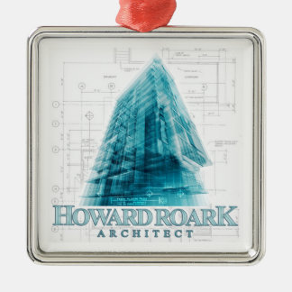 Ornement de Noël d'architecte de Howard Roark