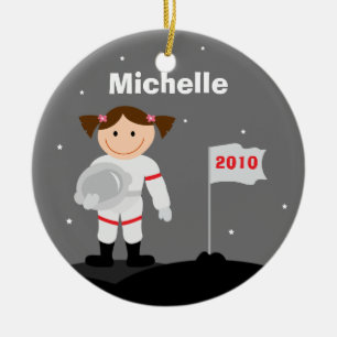 Ornement de Noël d'astronaute