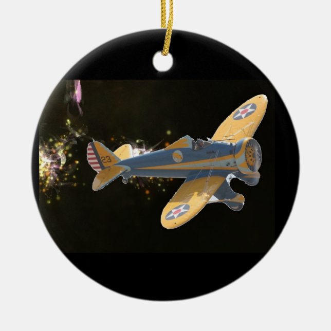 ornement de Noël d'avions (Devant)
