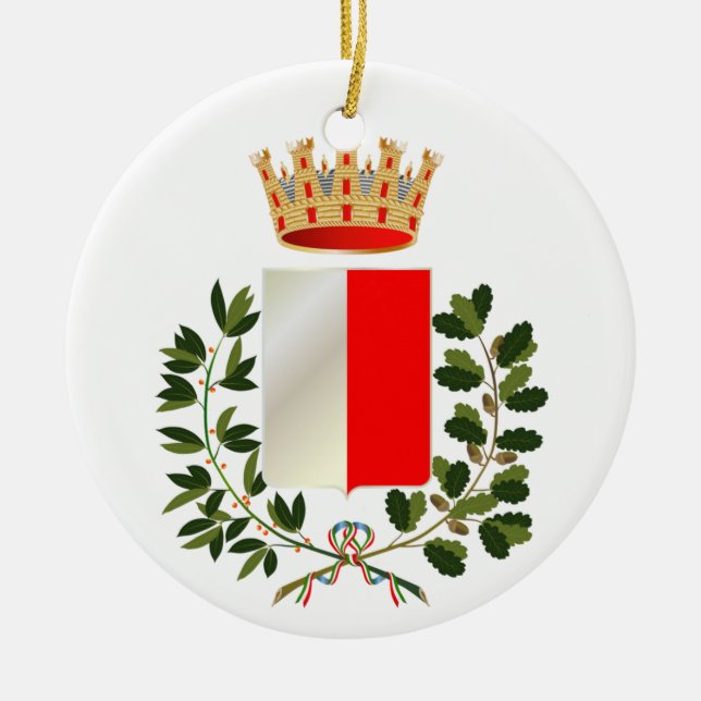 Ornement de Noël de Bari* Italie (Devant)