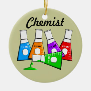 Ornement de Noël de Beekers de chimiste