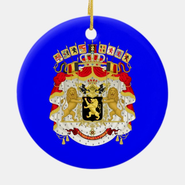 Ornement de Noël de BELGIUM* (Dos)