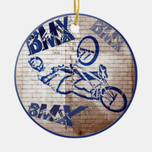 Ornement de Noël de BMX
