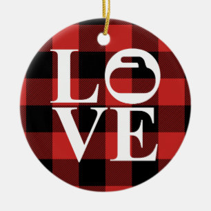 Ornement de Noël de Buffalo Plaid