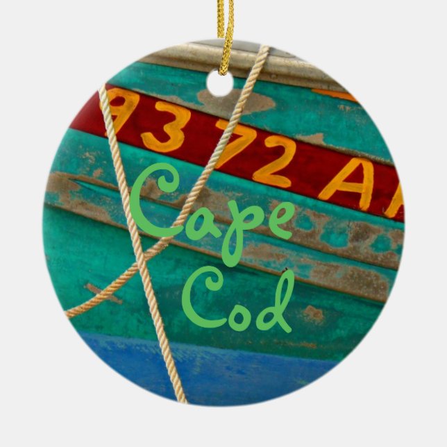 Ornement de Noël de Cape Cod (Devant)