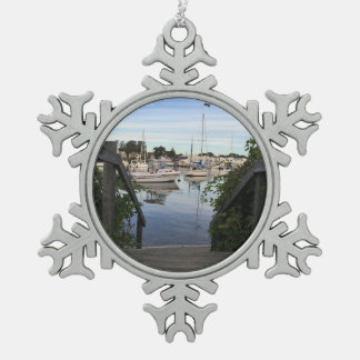 Ornement de Noël de Cape Cod -- Port de Falmouth