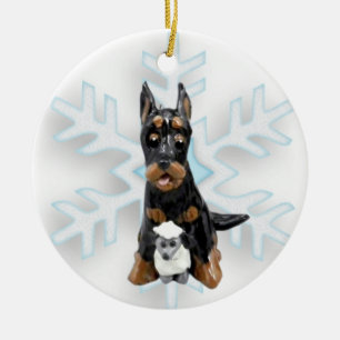 Ornement de Noël de Chien de Beauceron