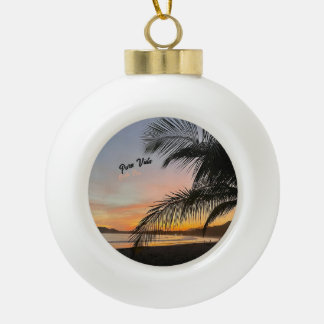 Ornement de Noël de Costa Rica "Pura Vida"