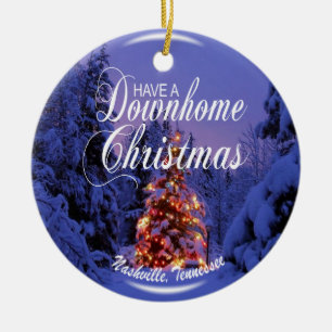 Ornement de Noël de Downhome Nashville