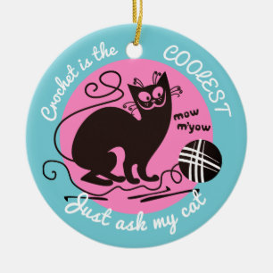 Ornement de Noël de fil de crochets de crochet de