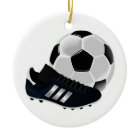 Ornement de Noël de football