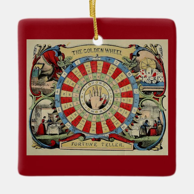 ORNEMENT DE NOËL DE "FORTUNE-TELLER" (Devant)