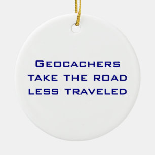 Ornement de Noël de Geocachers