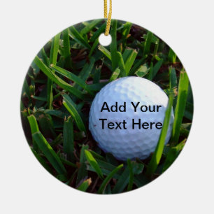 Ornement de Noël de golf
