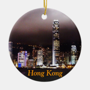 Ornement de Noël de Hong Kong