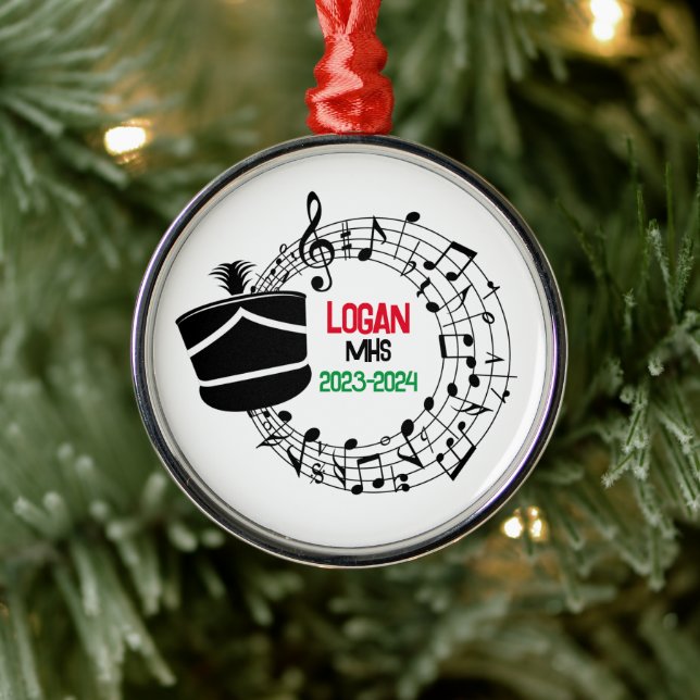 Ornement de Noël de la bande Marching (Arbre)
