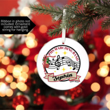 Ornement de Noël de la bande Marching