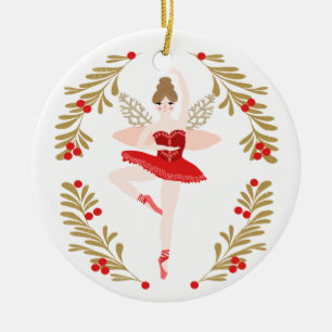 Ornement de Noël de la fée de prune de sucre