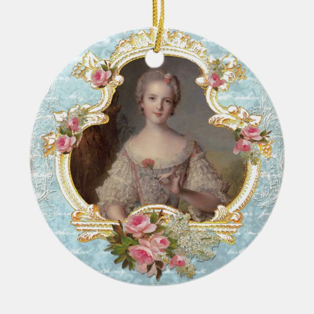 Ornement de Noël de la jeune Marie-Antoinette (Devant)