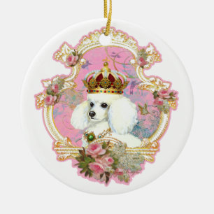 Ornement de Noël de la reine des canicules blanche