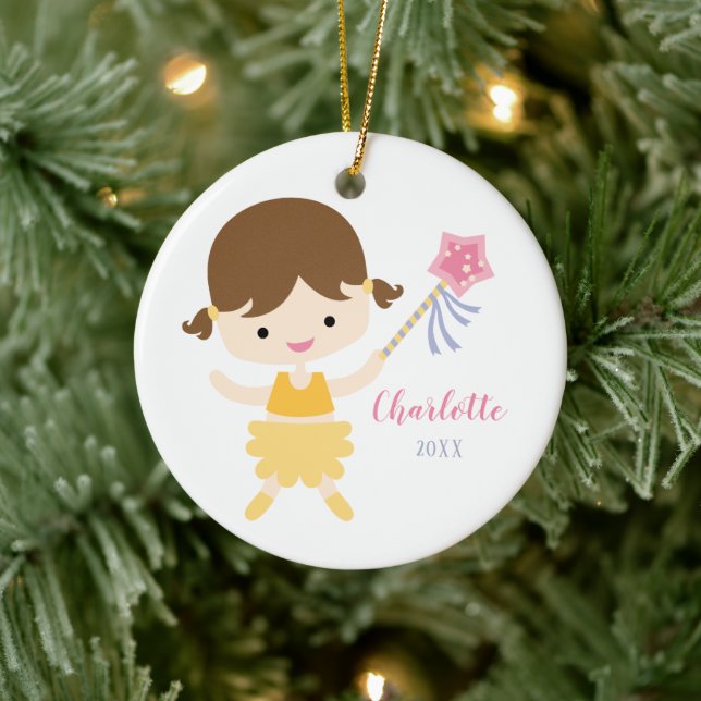 Ornement de Noël de Little Ballerina (Arbre)