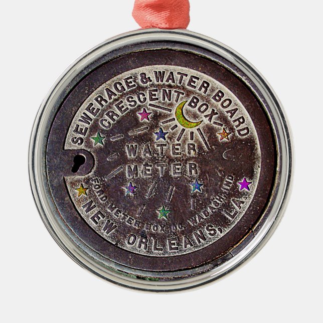 Ornement de Noël de mètre d'eau de la (Devant)