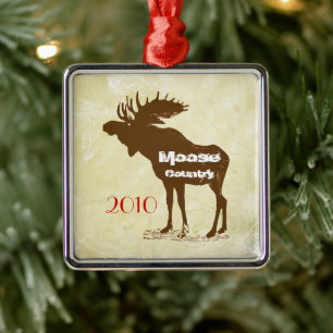 Ornement de Noël de Moose Country