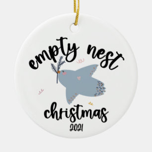 Ornement de Noël de nid vide - 2021