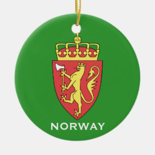 Ornement de Noël de NORWAY*
