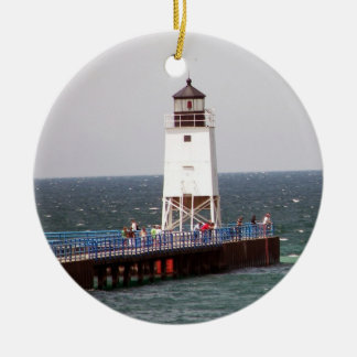Ornement de Noël de phare