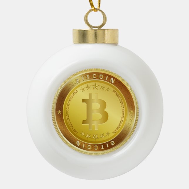 Ornement de Noël de pièce de monnaie de symbole de (Devant)
