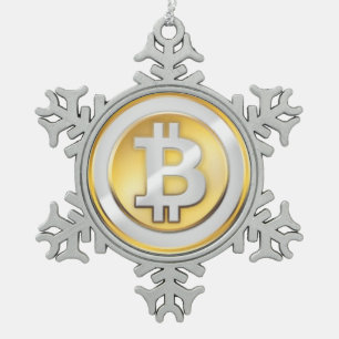Ornement de Noël de pièce de monnaie de symbole de