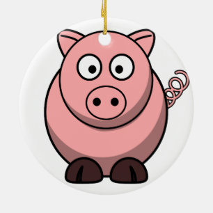 Ornement de Noël de porc