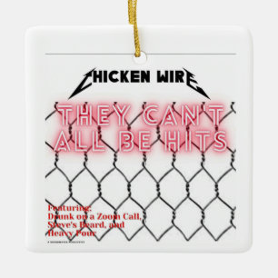 Ornement de Noël de poulets