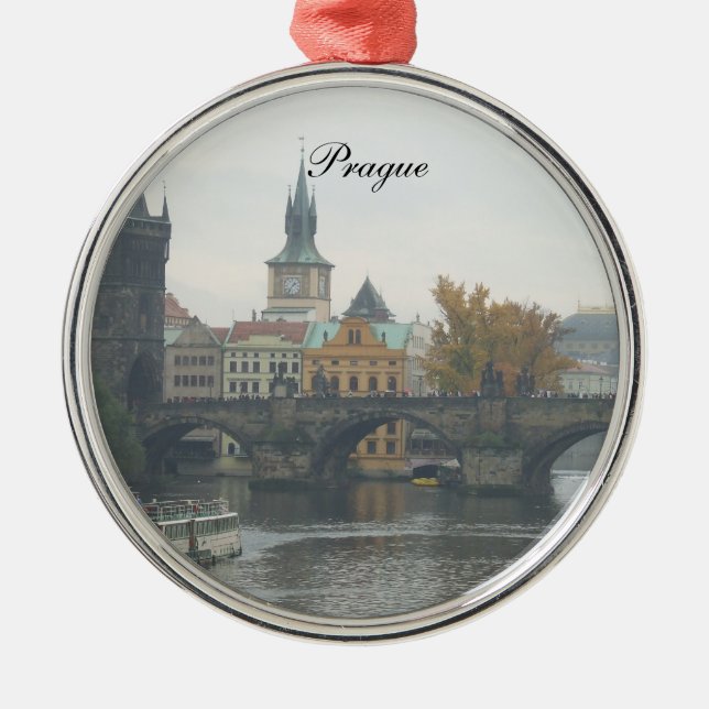 Ornement de Noël de Prague (Devant)