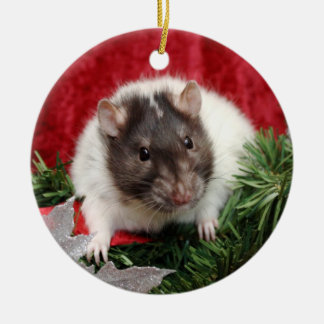Ornement de Noël de rat