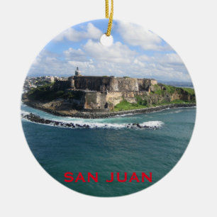 Ornement de Noël de San Juan Porto Rico
