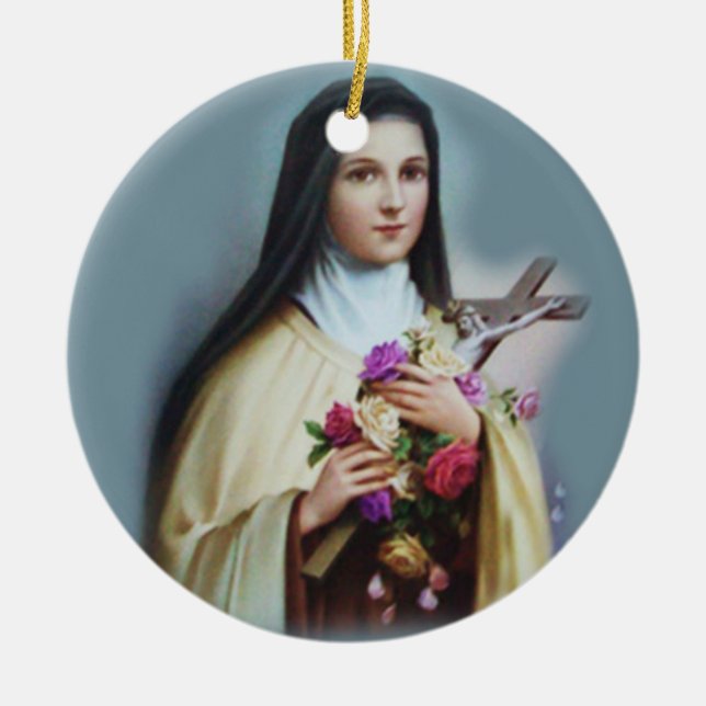 Ornement de Noël de St Therese (Devant)